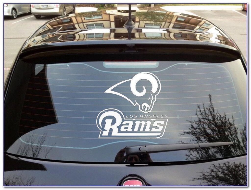 La Rams Logo Decal Sticker