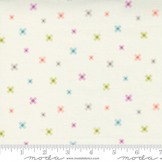 Seashore Drive Nautical Blender Geometric Cross Ivory By Sherri & Chelsi For Moda Fabrics 37623 12