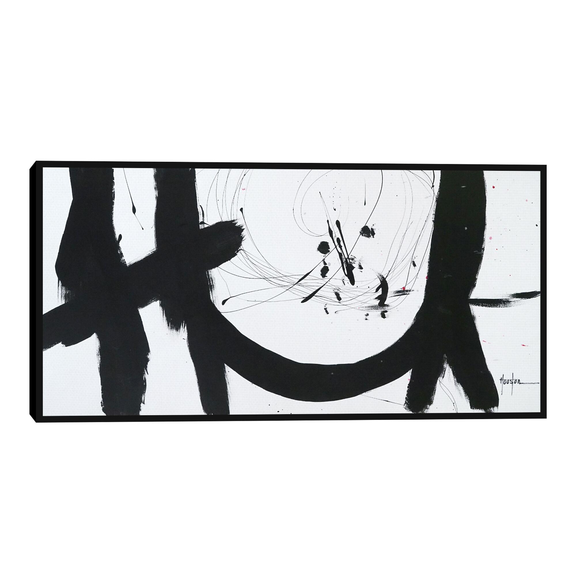 Balanced by Dan Houston Framed Canvas Wall Art: Black by World Market