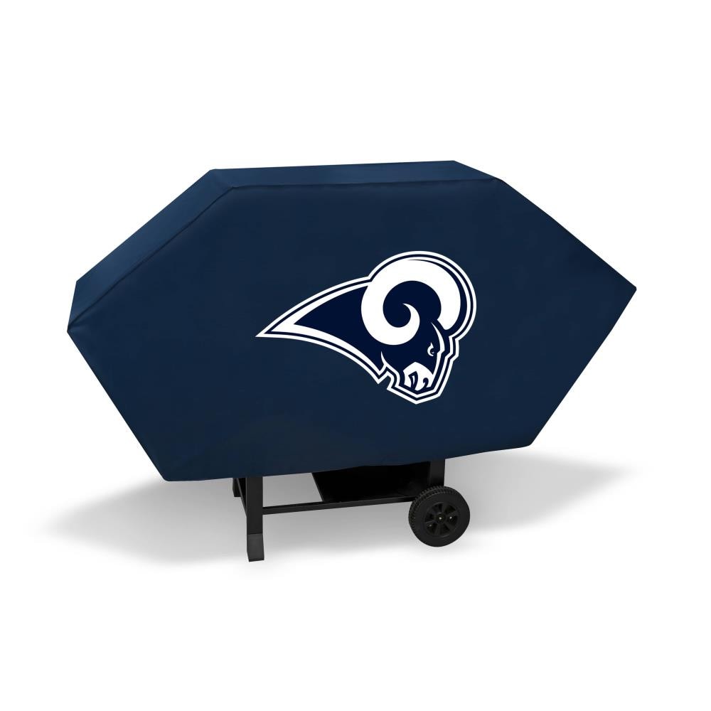 Rico Industries Los Angeles Rams executive grill cover 68-in W x 35-in H Gas Grill Cover Polyester | BCE3002