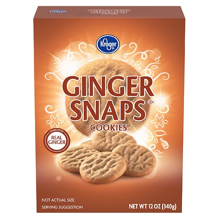 Kroger Ginger Snaps Cookies - 12.0 oz