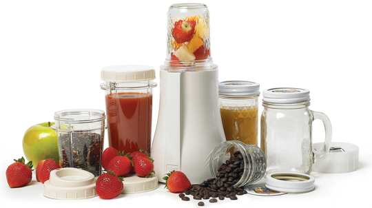 Tribest Personal Blender 24-oz Ivory 200-Watt Pulse Control Blender in White | PB-350-A
