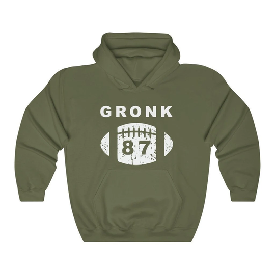Gronk Hooded Pullover Sweatshirt/Rob Gronkowski Shirt