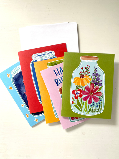 Joyful Greetings Card Set | Set Of 5