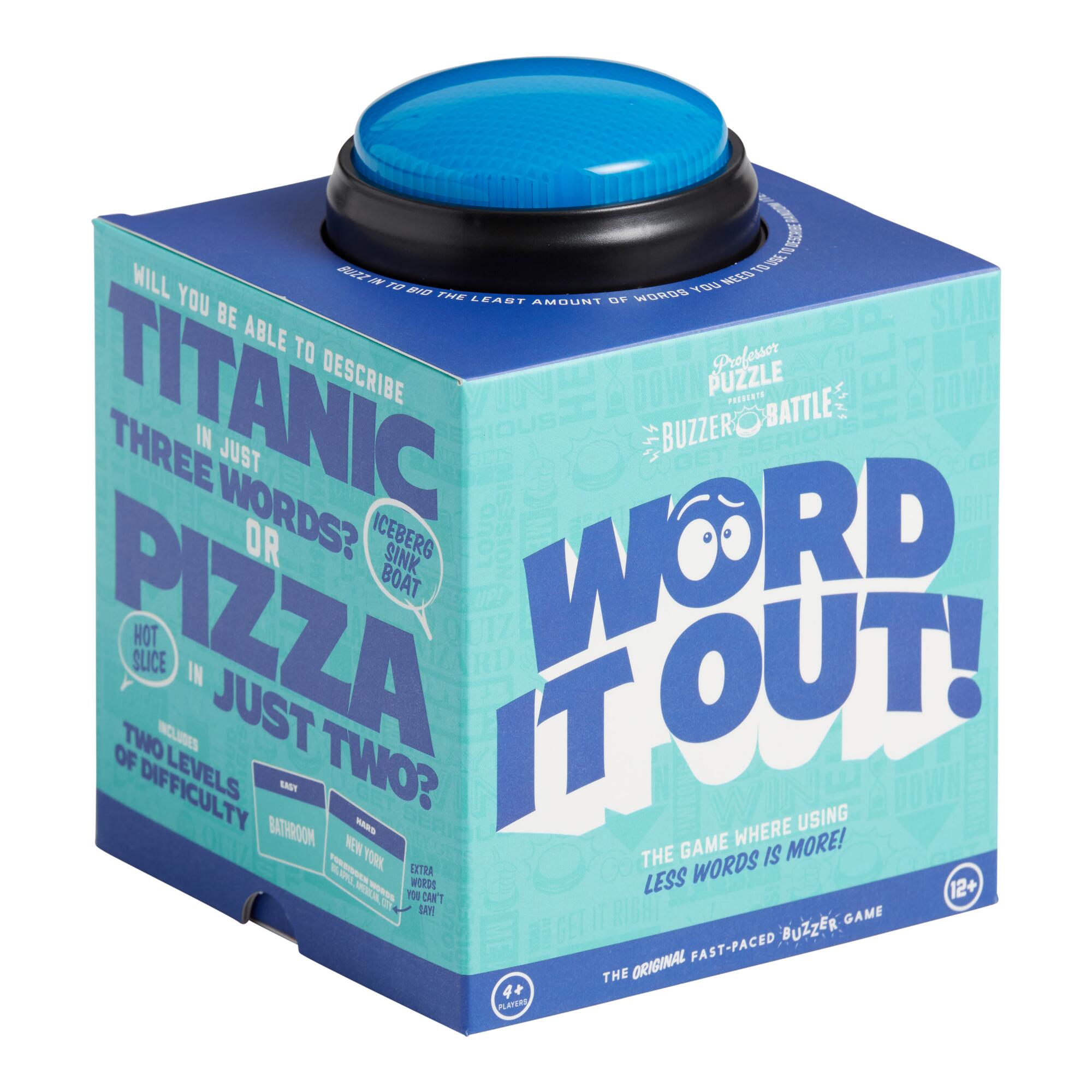 Professor Puzzle Word it Out Game: Blue - Plastic by World Market