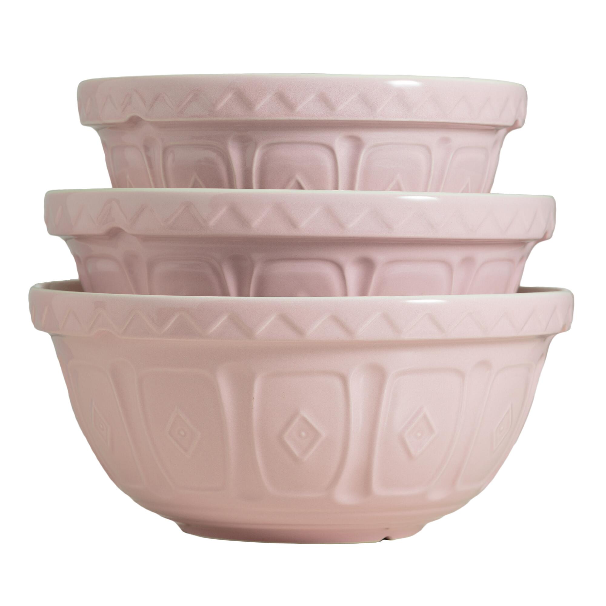 Mason Cash Powder Pink Color Mix Mixing Bowl by World Market