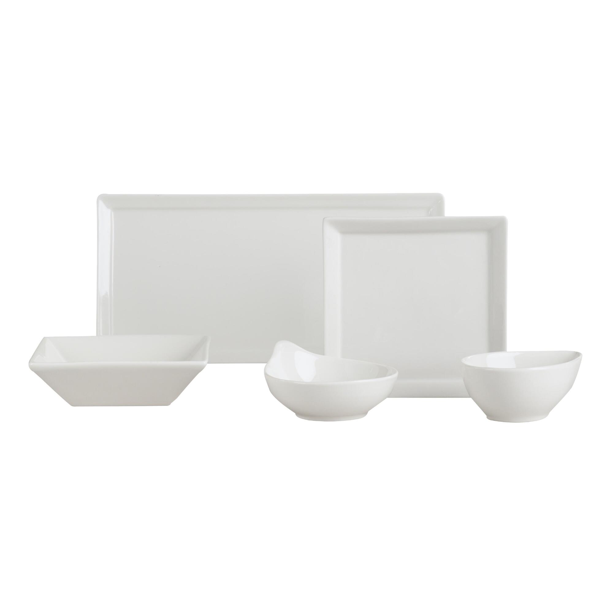 White Porcelain Tasting Collection by World Market