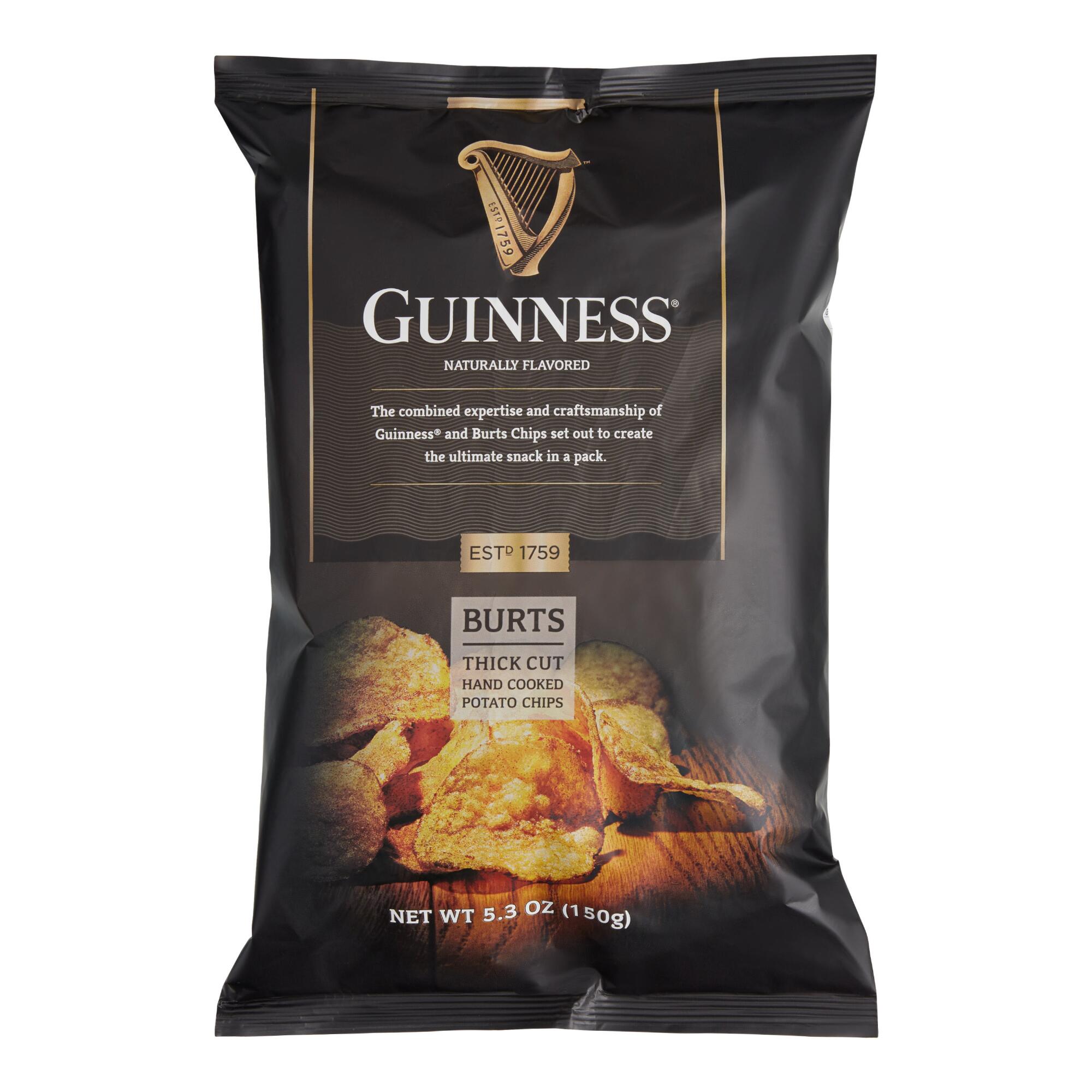 Burts Thick Cut Guinness Potato Chips Set of 10 by World Market