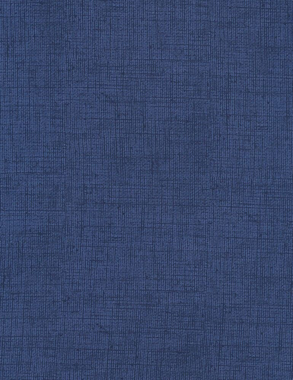 Mix Basic ~ Blue Textured Linen Look Blender Cotton Fabric, Timeless Treasures 100% Blue Fabric