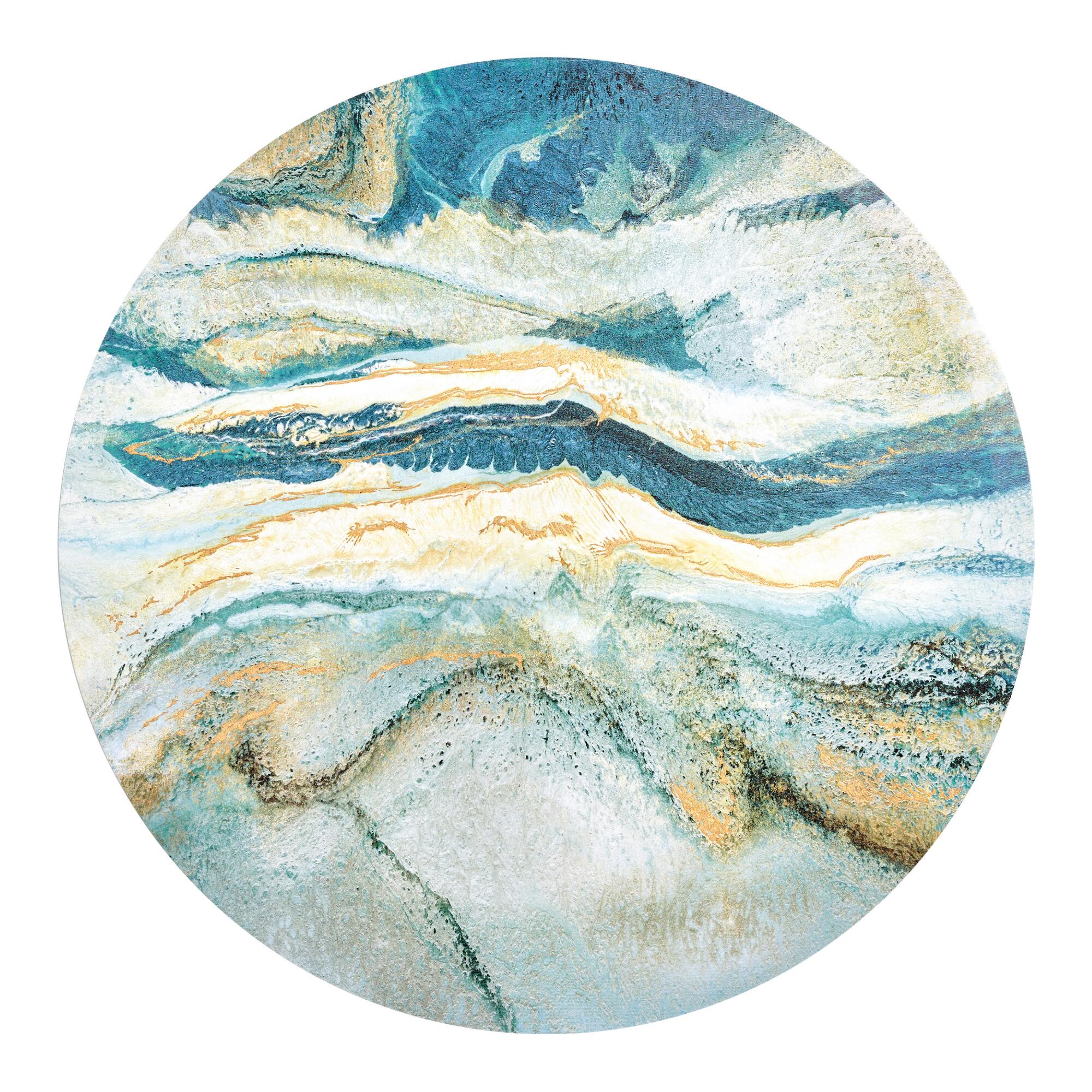 Blue Danube By Wendy Kroeker Canvas Wall Decor - Large by World Market