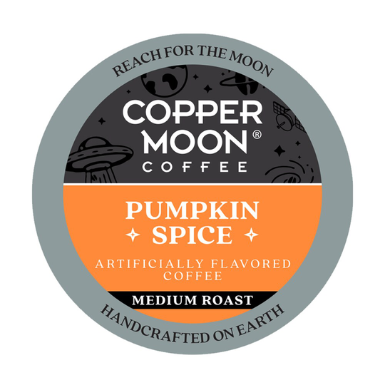 Copper Moon Coffee Copper Moon Single Serve Coffee Pods for Keurig K-Cup Brewers, Pumpkin Spice Blend, 72 Coun | 292168