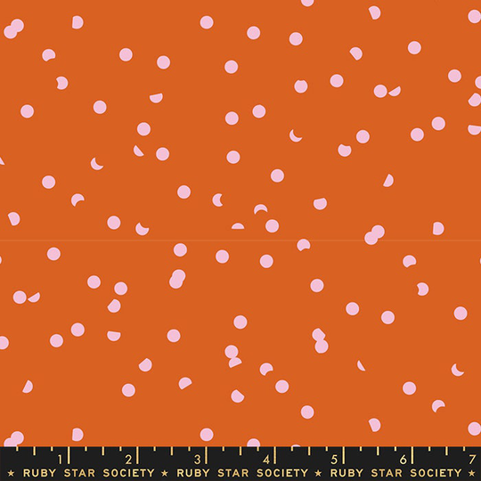 Tarrytown - Hole Punch Dot Blender Polka Pecan Kimberly Kight -Ruby Star Society Cotton Yardage Quilting Fabric Moda Fabrics