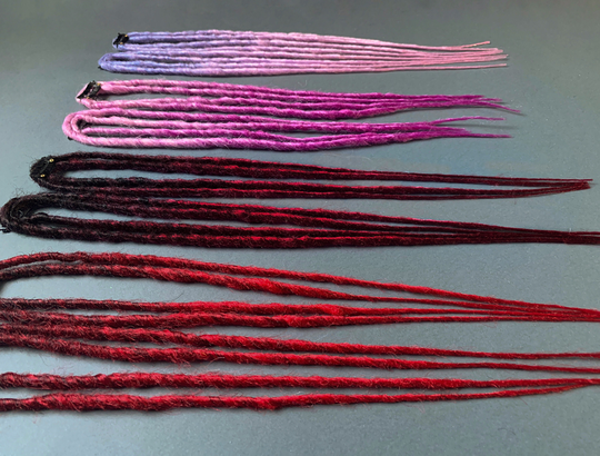 Dreadlocks On Clips, Synthetic Hair Extensions