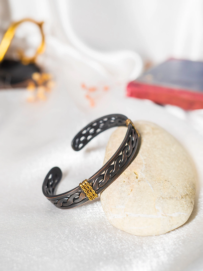 Copper Cuff Bracelet, Handmade Pure Unisex Bracelet