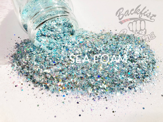 Sea Foam || Cosmetic Glitter Blend