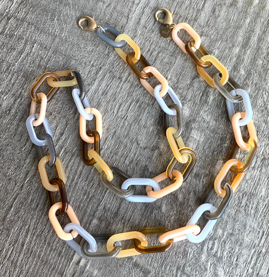 Multi-Color Sunglass Chain [New] Acrylic Sunnies Chain, Colorful Eyeglass Stylish Chain For Eyeglasses