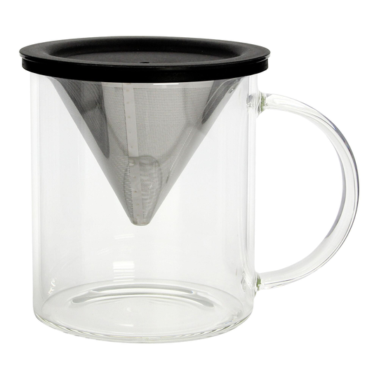 Glass Pour Over Coffee Cup and Reusable Filter Set: Multi by World Market