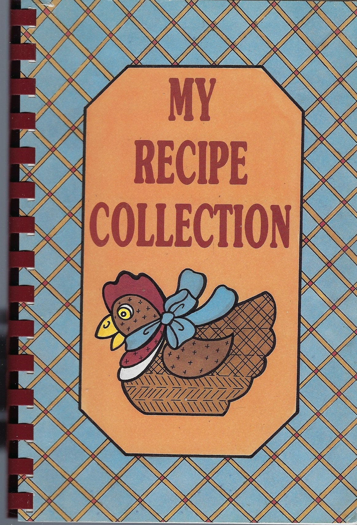 My Recipe Collection Do-It-Yourself Cookbook No Writings - Lined Pages To Save Your Own Favorite Recipes Rare Cook Book