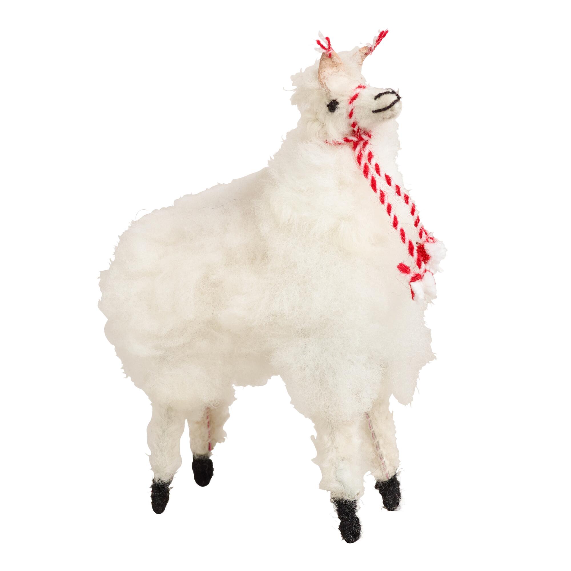 White Peruvian Llama by World Market