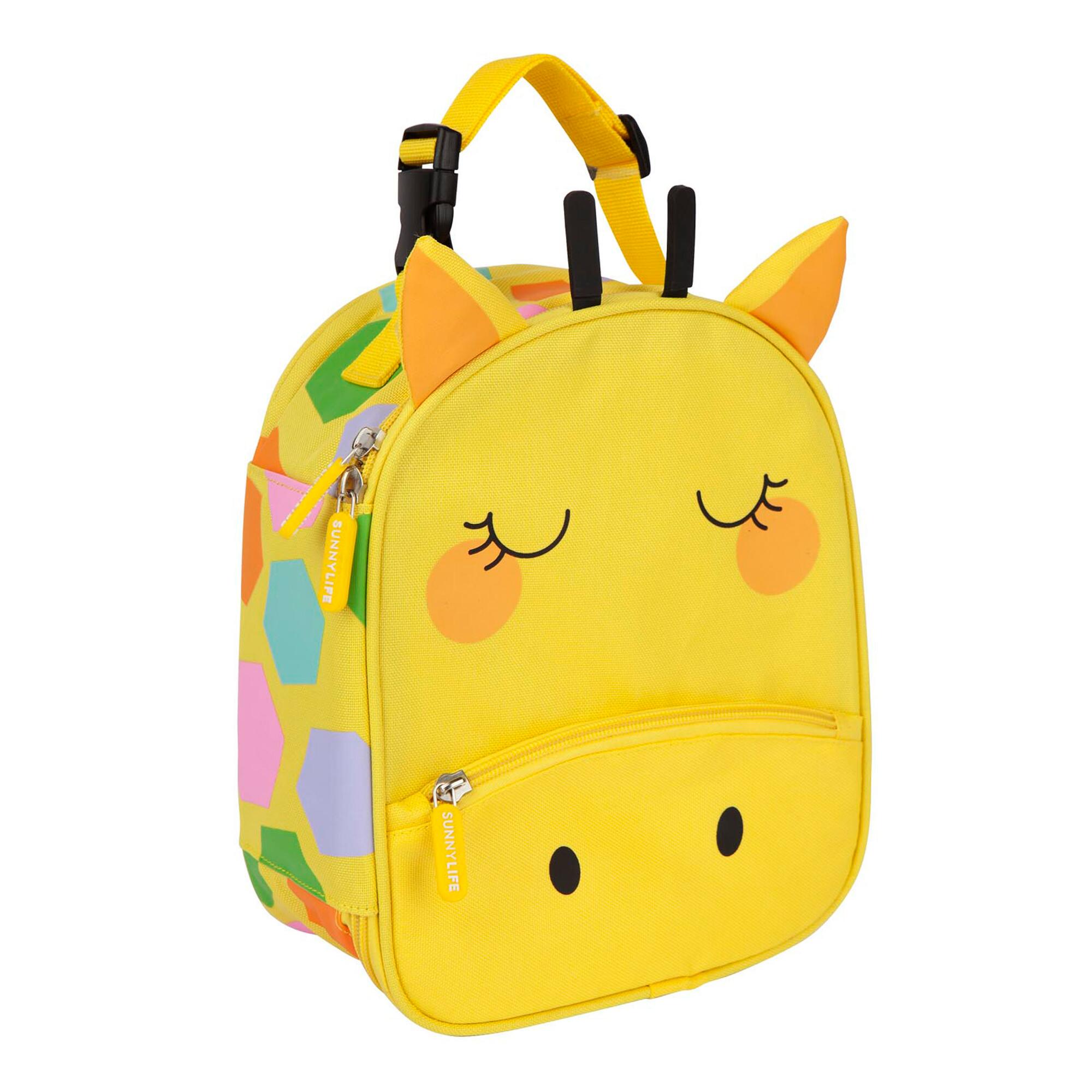 Sunnylife Kids Insulated Giraffe Lunch Bag: Yellow - Nylon by World Market