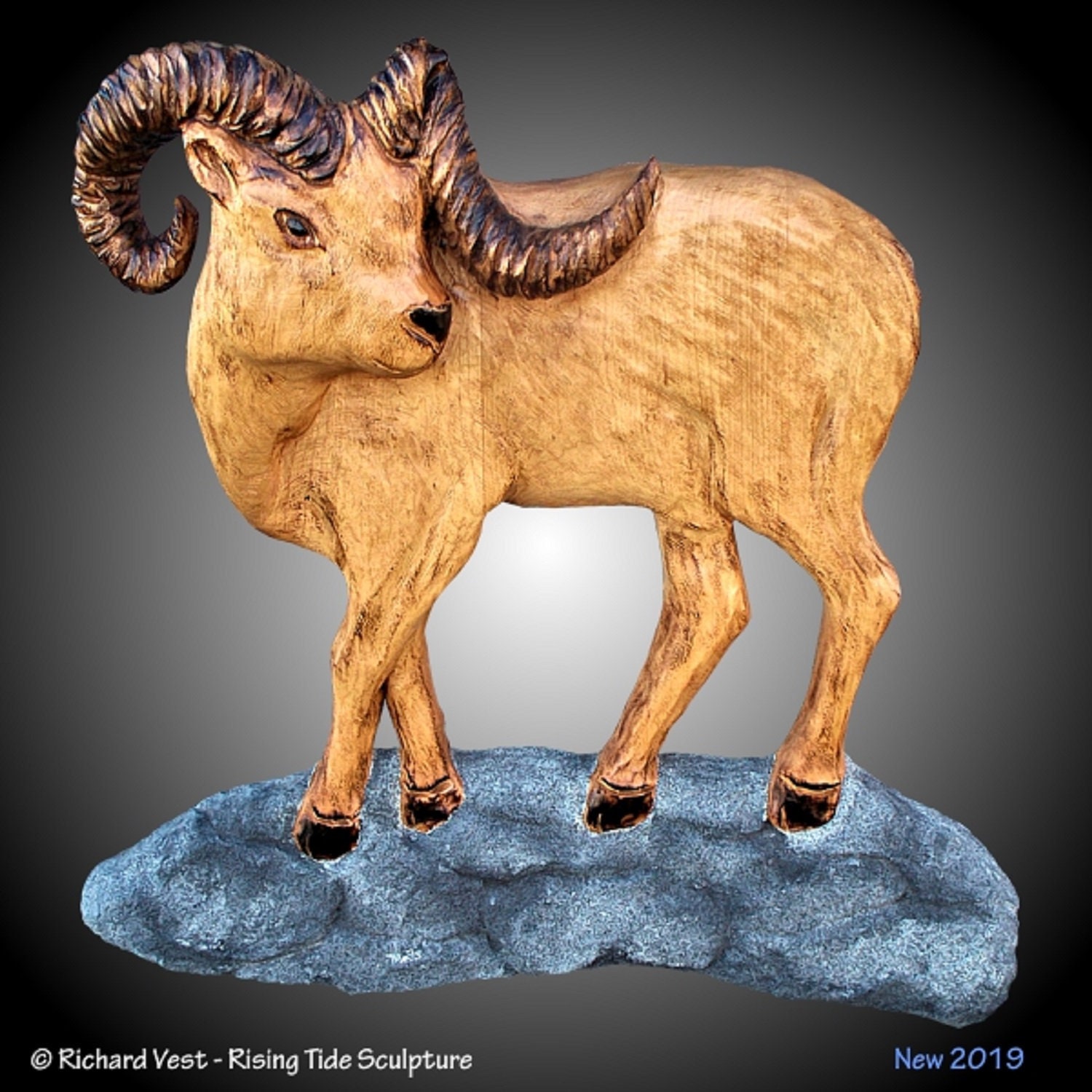 Ram Wall Carving