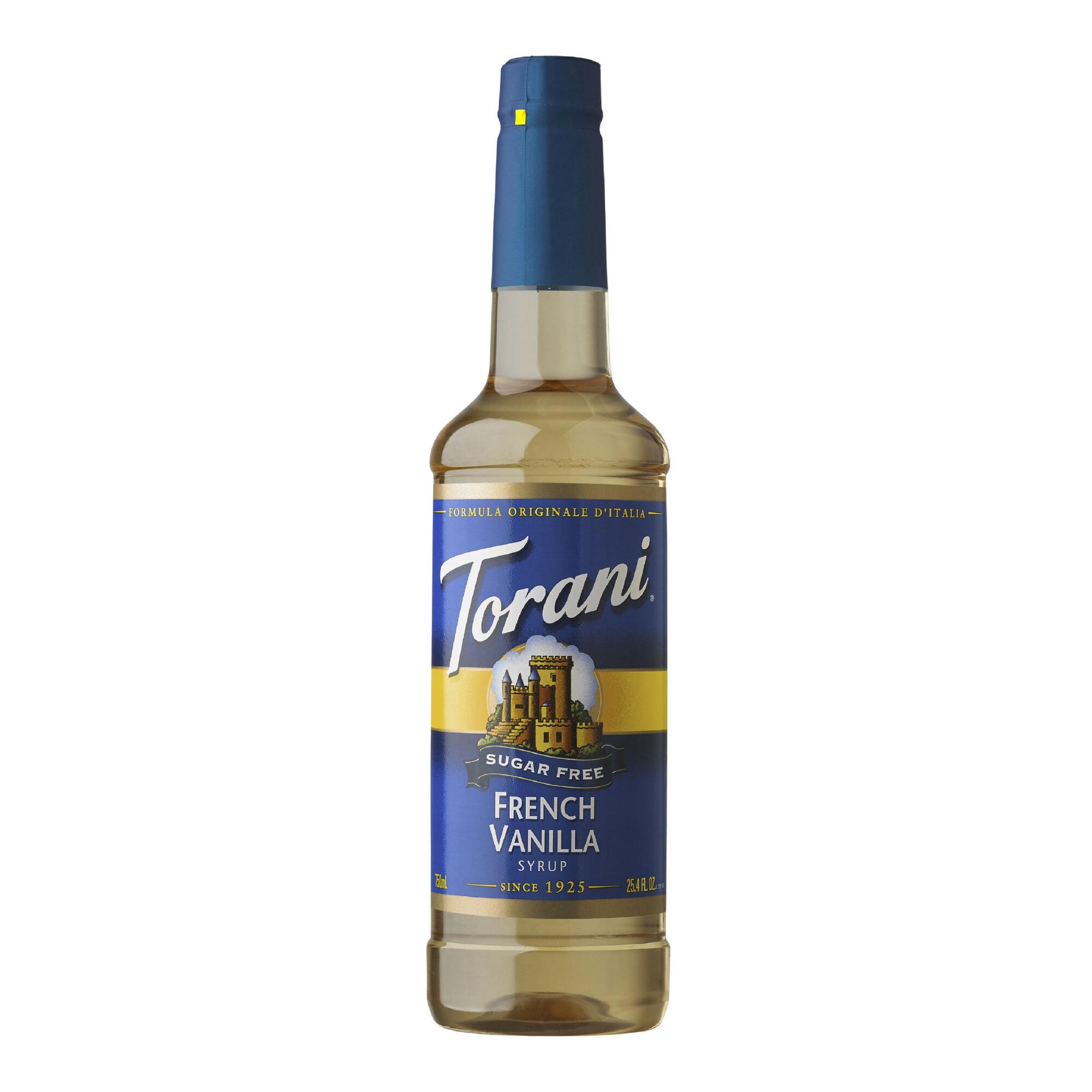 Torani Sugar Free French Vanilla Syrup Plastic Bottle by World Market