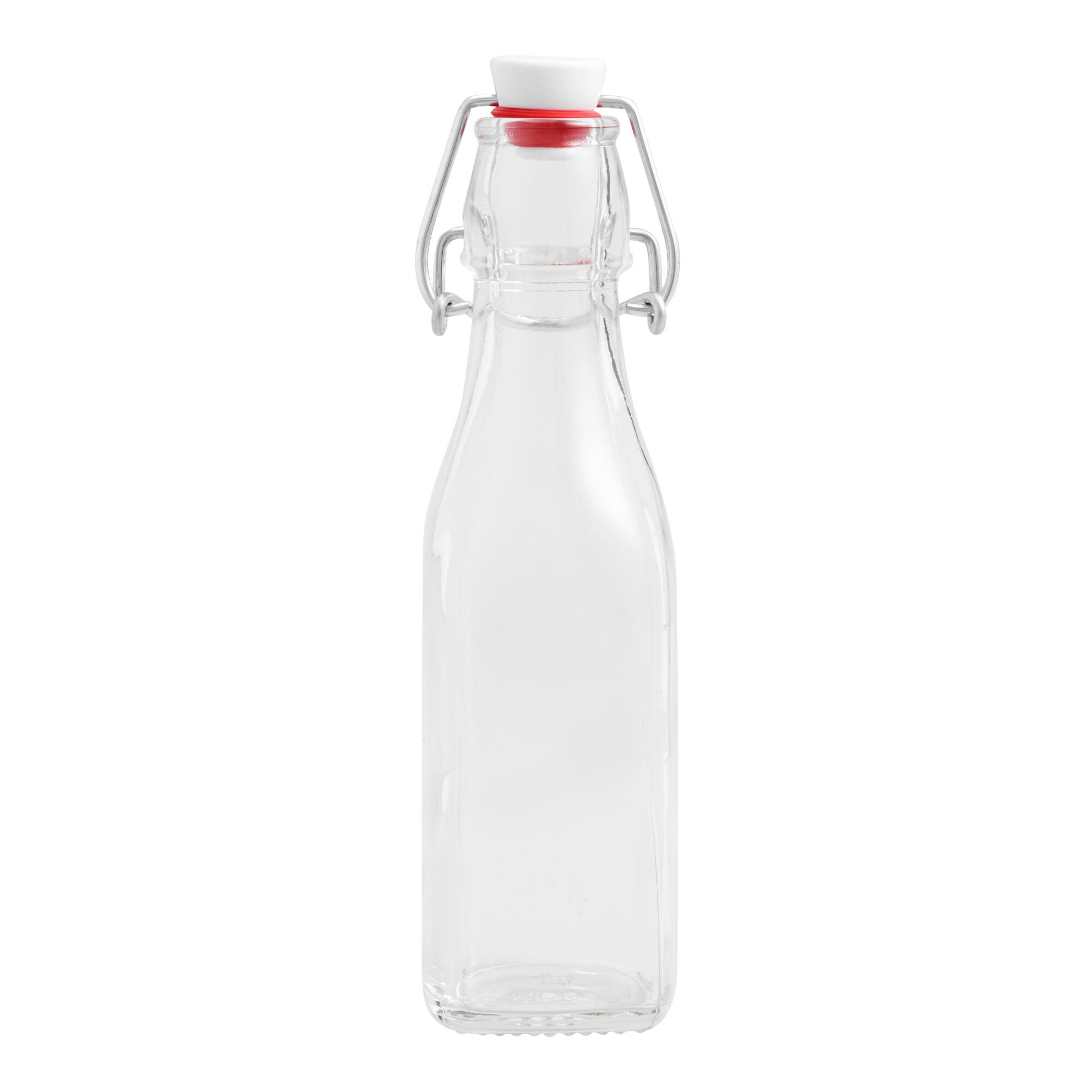 Bormioli Small Swing Clamp Lid Bottle - Glass by World Market