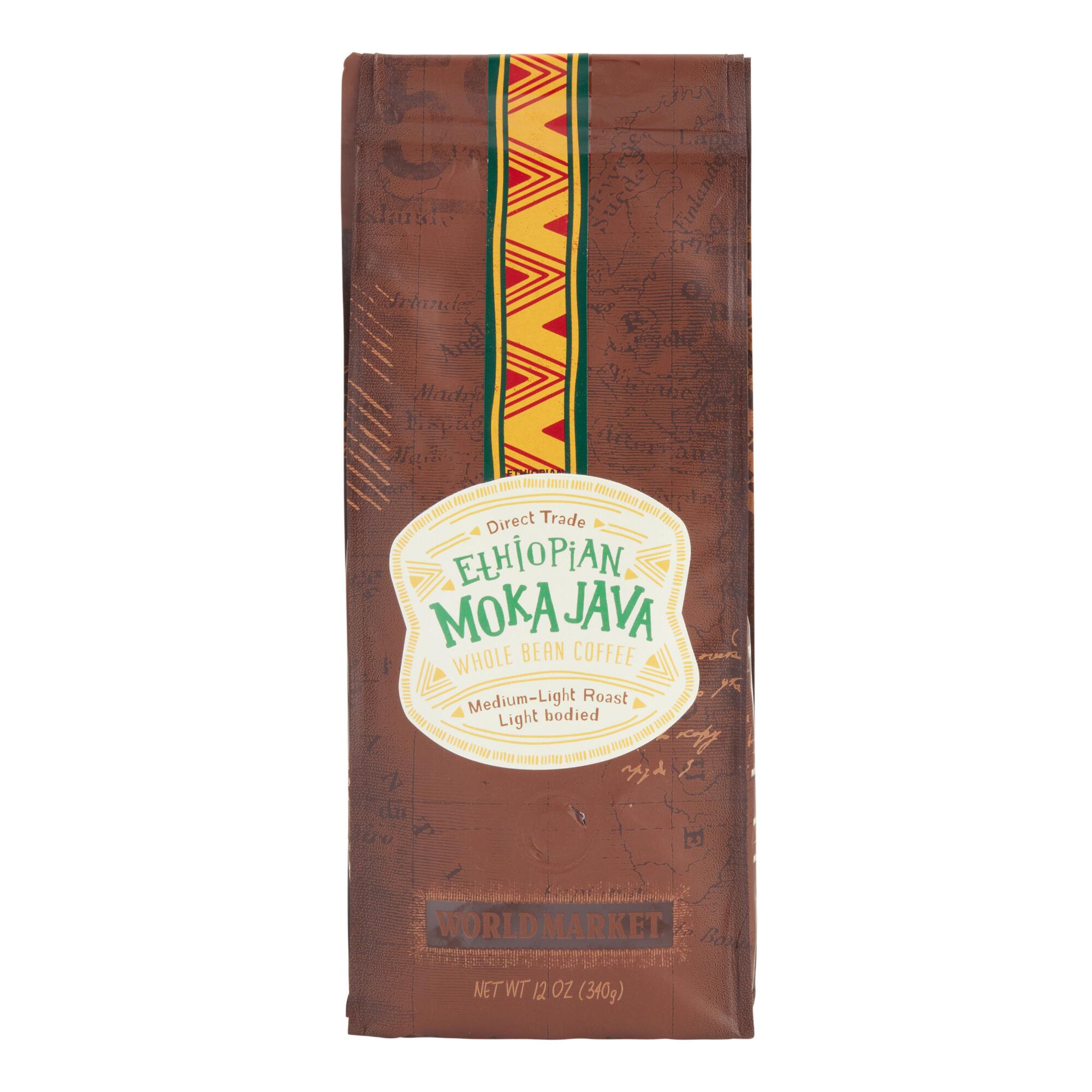 12 oz. World Market Ethiopian Moka Java Coffee Set of 6 by World Market