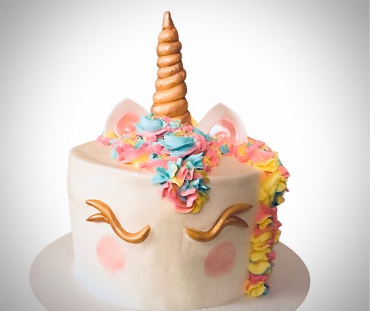 Fondant Unicorn Cake Topper, Party