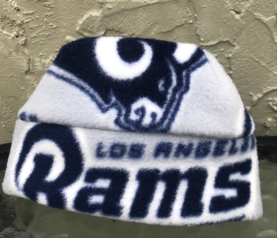 Los Angeles Rams Fleece Hat Sizes Newborn Baby To Children Adults