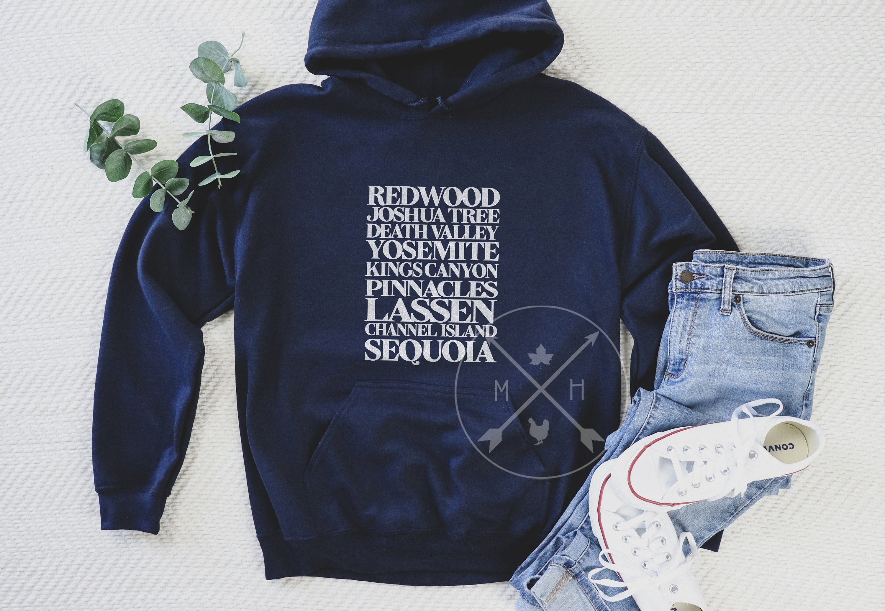 California National Park Hoodie | Us Parks Sweatshirt Outdoor Adventure Shirt, Awaits Redwood, Sequoia, Yosemite Gift