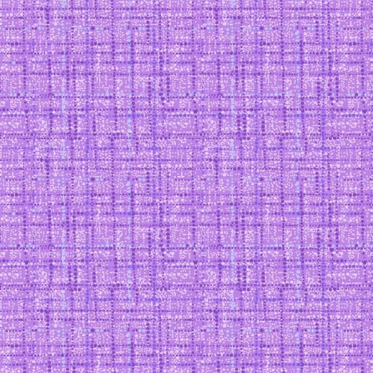 Coco ~ Iris Textured Grid Blender Cotton Fabric, Michael Miller 100% Purple Iris Coco Fabric