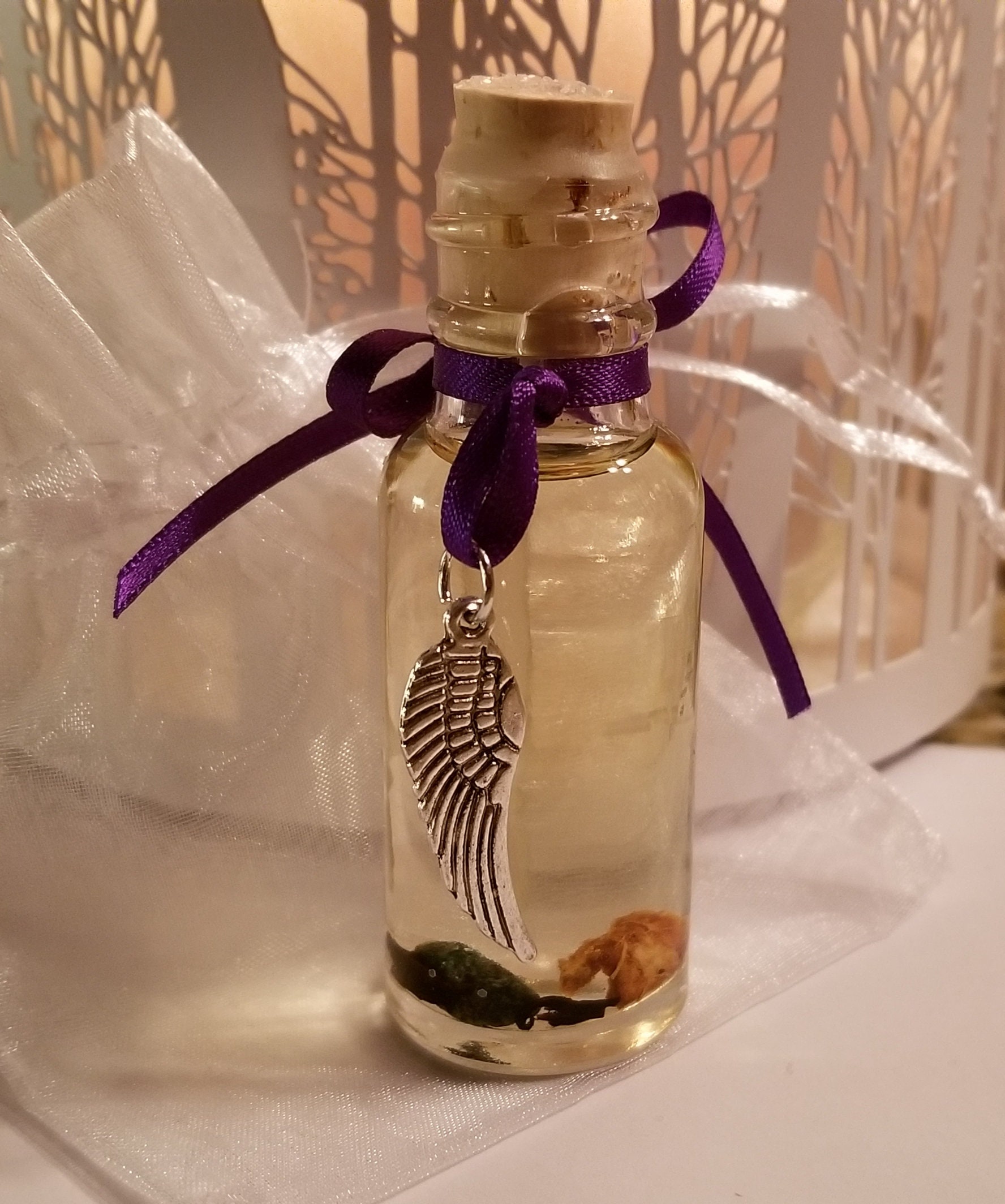 Archangel Blessings ~ Intention Oil Blend Organic Vegan Non Gmo Angelic Contact