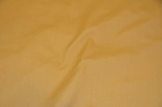 Gold 60" Wide Premium Cotton Blend Broadcloth Fabric By The Yard