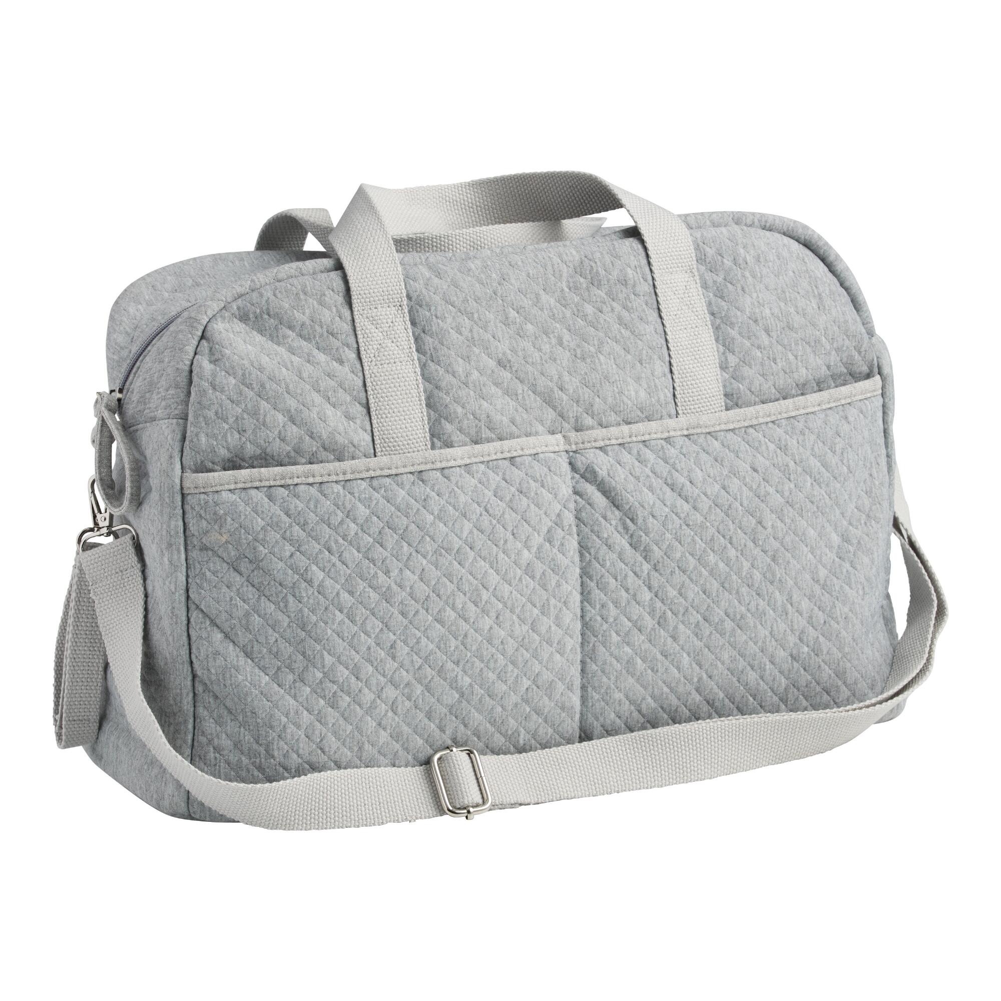 Gray Quilted Weekender Bag by World Market
