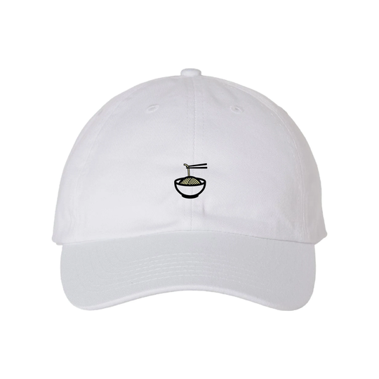 Noodle - Ramen Adjustable Embroidered Baseball Cap Multiple Colors Gift Handmade