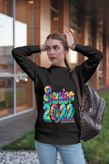 Senior 2022 Unisex Heavy Blend Crewneck Sweatshirt, 2022 Graduates, Graduation 2022, Class Of 2022, Graduation School Pride