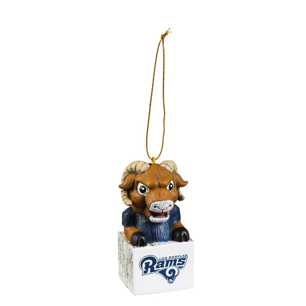 Team Sports America Los Angeles Rams Blue Polyresin Assorted Indoor Ornament Shatterproof | 3OT3828MAS