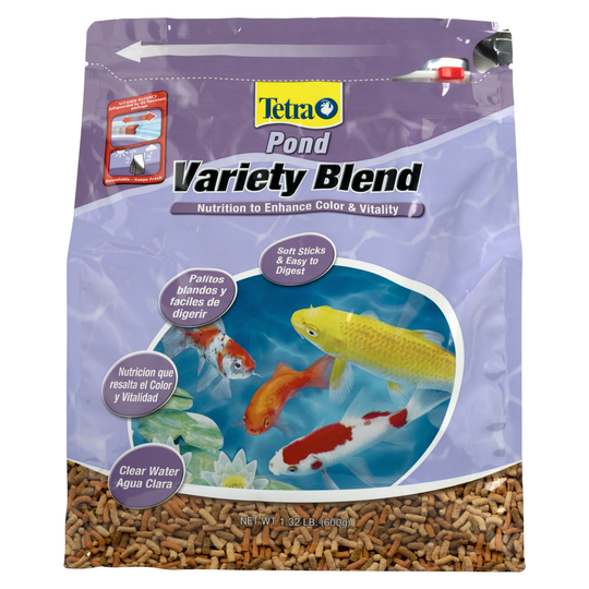 Tetra TetraPond Variety Blend 1.32 Pounds, Pond Fish Food, For Goldfish And Koi | AQ-16456-10