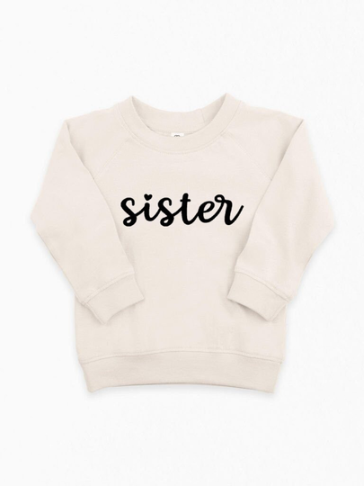 Organic Cotton Sister Pullover