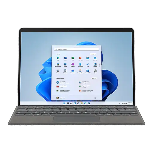 Microsoft Surface Pro 8 13" Tablet, WiFi, 8GB RAM, 512GB, Windows 11, Platinum (EBQ-00001)