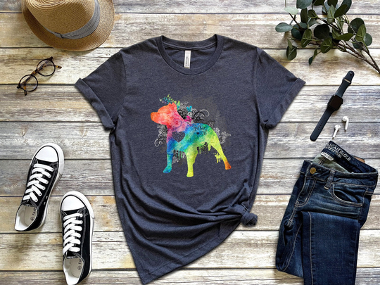 Vintage Pitbull Resting Pit Face, Mom Lovers T-Shirt, Adopt Abulls Rescue, Face T-Shirt