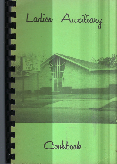 Bossier City Louisiana Vintage Missionary Baptist Church Ladies Auxiliary Cookbook La Community Favorites Collectible Rare Local Cook Book
