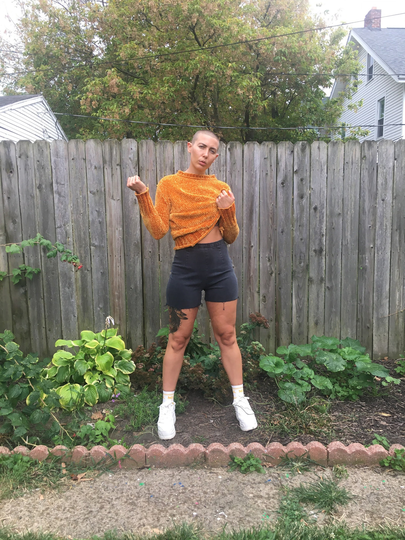 Vintage 80's Briggs Cotton/Spandex Blend Black Side Zip Cut Off Denim Shorts Size Small/Medium