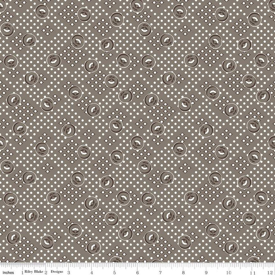 Lori Holt Cook Book Vintage Leaf Pebble Fabric From Riley Blake