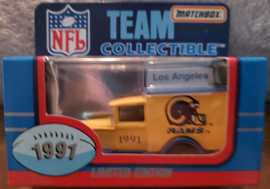 Matchbox 1991 Los Angeles Rams Model A Ford