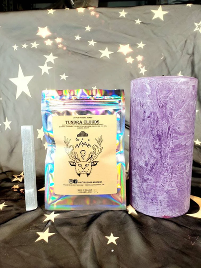 Pre-Ground Herbal Blend - Blue Lotus Flower, Wild Alaskan Wormwood, Calming Organic For Lucid Dreams