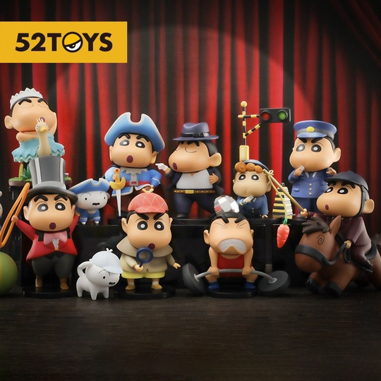 Crayon Shin-Chan Blind Box, Role Play Series, Shin Chan Toy, Japanese Anime Lucky Bag, Toy Figures, Figurines