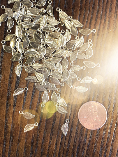 Do You Need Extra Gold Filled Leaf Charms Fot Your Next Project ? Fall in Love Tiny
