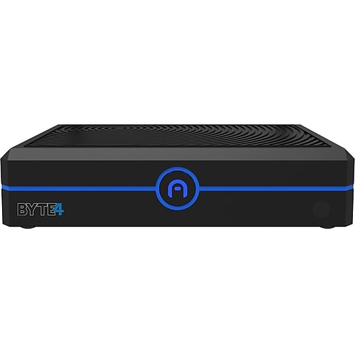 Azulle Byte4 Pro BG3221 Mini Desktop Computer, Intel Celeron 41 Series, 4GB Memory, 64GB Flash Memory